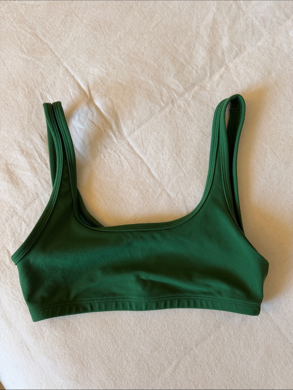 Aritzia TNA Juniper Green Bra Top